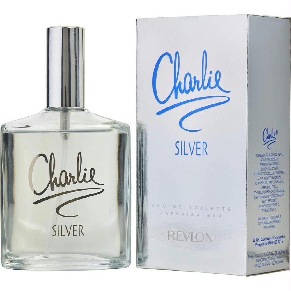 Revlon Charlie Silver 100ml EDT Spray for Women
