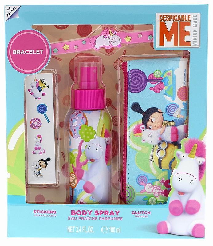 Damage - Kids Fluffy (8218) Set Body Spray 100ml + Clutch + Stickers + Bracelet