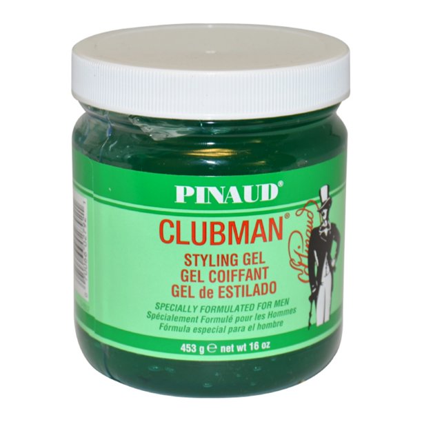 Clubman Styling Gel by Ed Pinaud for Men - 16 oz Gel