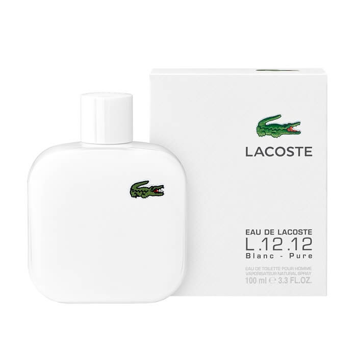 Tester - Lacoste L.12.12 Blanc 100ml Edt Spr (M)- (TESTER)