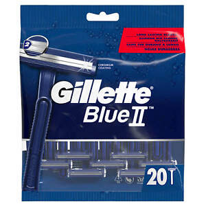 Gillette Blue Ii Disposable Razors 20'S