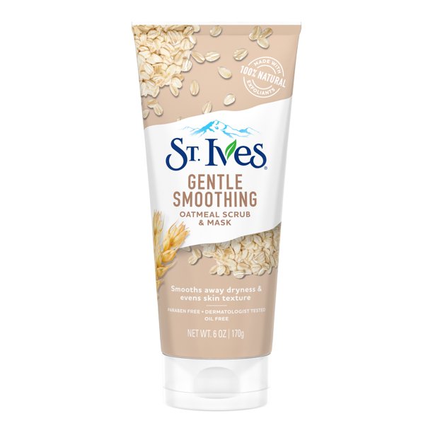 St. Ives Gentle Smoothing oatmeal Scrub and Mask 6oz/170g