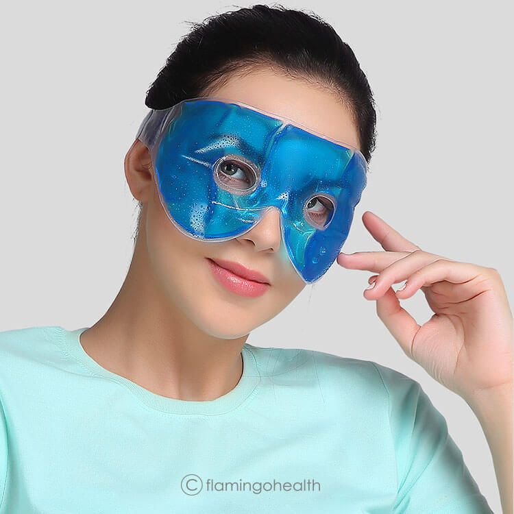Flamingo Hot N Cold Eye Mask for Migraine Relief Mask for Puffy Eye Pads