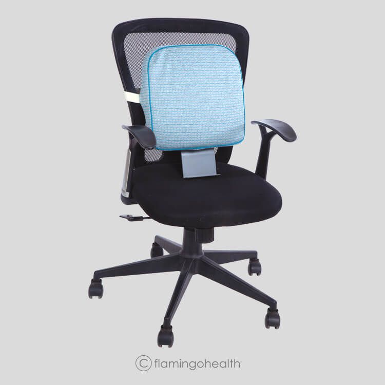 Flamingo Coccyx Cushion for Office - Stable Seat for Back Support